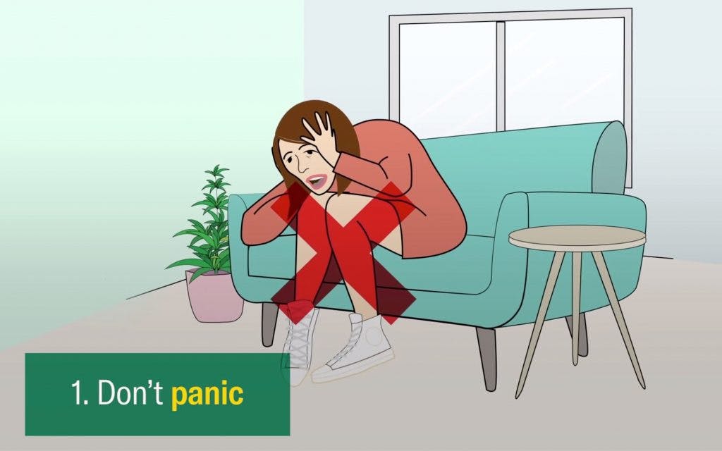 what to do if you're too high