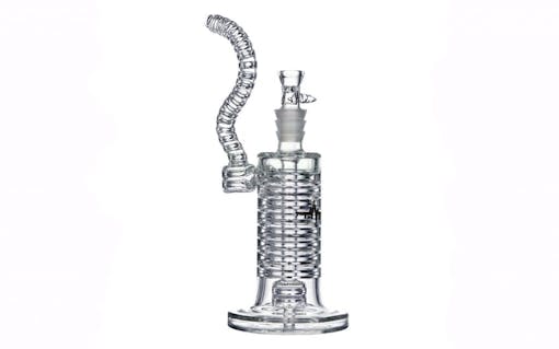 Pulse Glass Barrel Drum Bubbler from Smoke Cartel