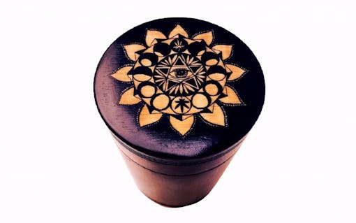 WoodStalk Bamboo Moon Cycle Storage Container