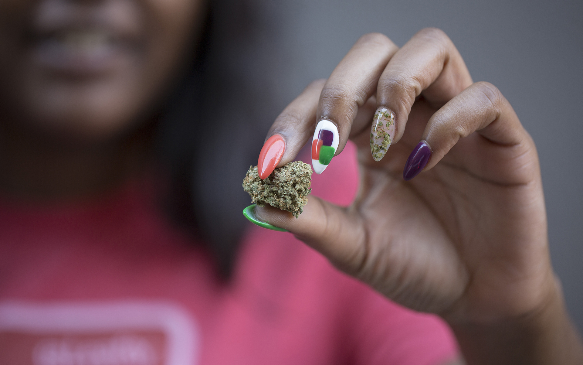 9. "2024 Nail Art: High on Cannabis Nails" - wide 10