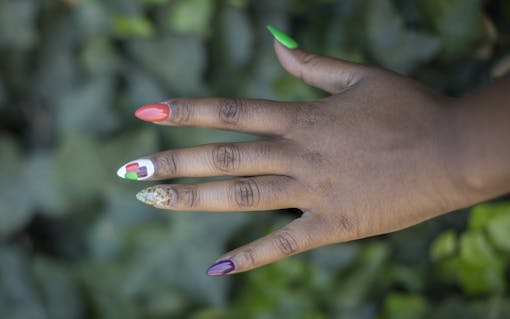 Instead of gold flakes or glitter, some canna-savvy customers are bringing bud to their nail technician for an acrylic or gel manicure.