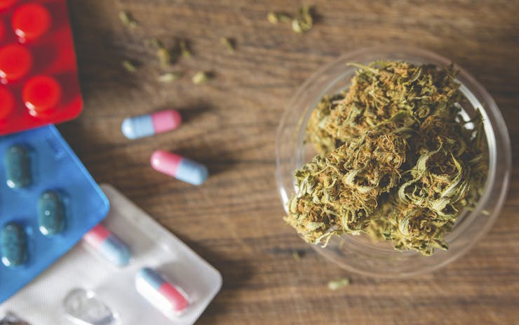 cannabis and prescription neds