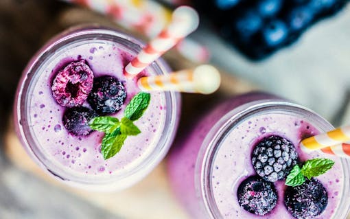 Fruit smoothie to quench your thirst while high