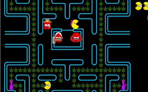 Stoned Pac-Man web game
