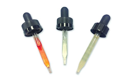 Examples of homogenous CBD vape oil