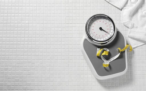 Bathroom Scales and Tape Measure