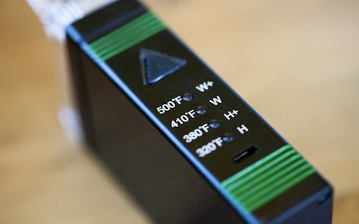 Atman Starlight vaporizer temperature settings