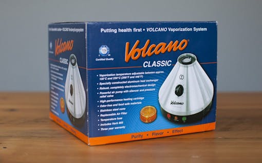 The classic Volcano vaporizer