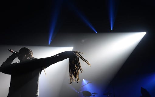 Damian "Jr. Gong" Marley performing at The Emerald Cup.
