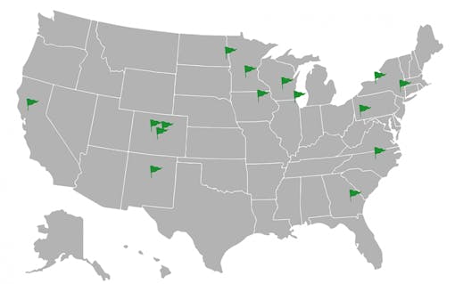 Psychedelic Club chapter locations