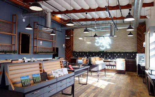 Bud & Bloom Beautiful Medical Marijuana Dispensary Design in Santa Ana California