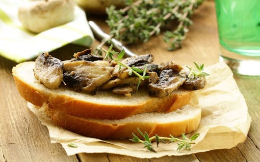 Marijuana-Infused Balsamic-Mushroom Bruschetta Appetizer Recipe
