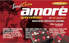 Sensi Chew Amoré Aprodisiac Medicated Chocolate Caramel - California - Product Review