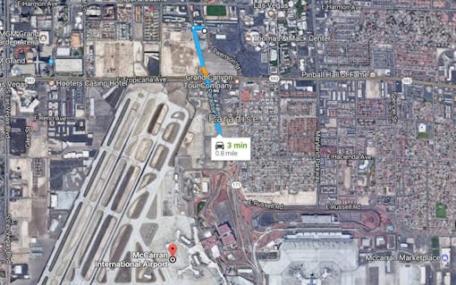 The Closest Marijuana Dispensary to the McCarran International Airport