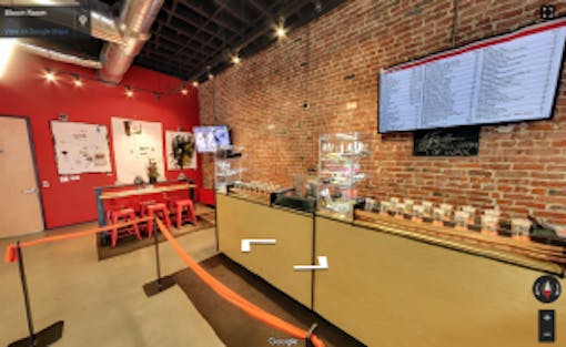 Inside the Bloom Room, one of SF's options.