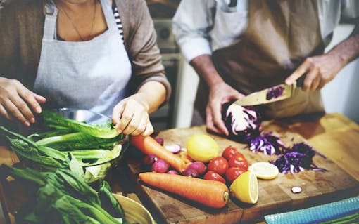 Cooking Preparing Food Ingredient Vegetarian Concept
