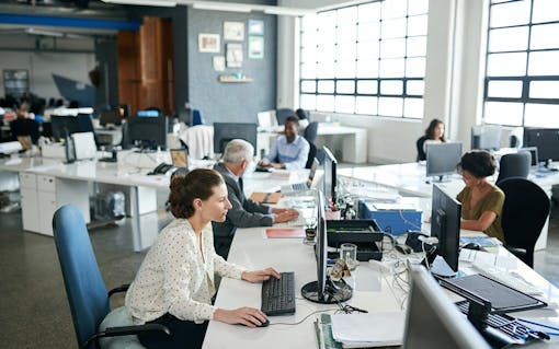 Everyone's one hundred percent focused in this office!