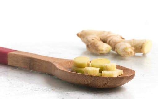 Sliced Fresh Ginger