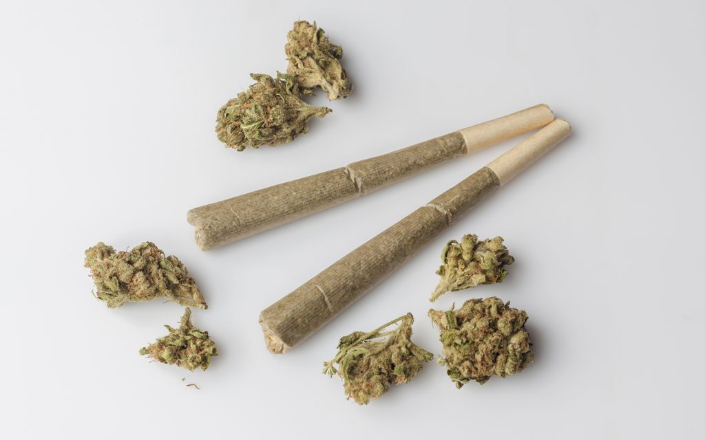 Cannabis strains and joints