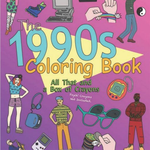 1990s-coloring-book