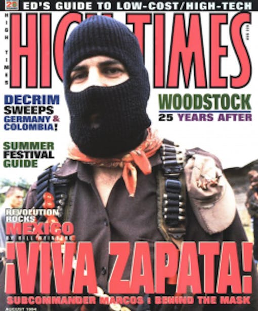 Rare photo of Marcos not smoking.