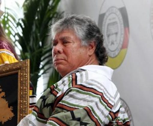 Longtime Seminole leader Jim Billie.