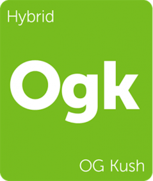 Leafly OG Kush hybrid cannabis strain