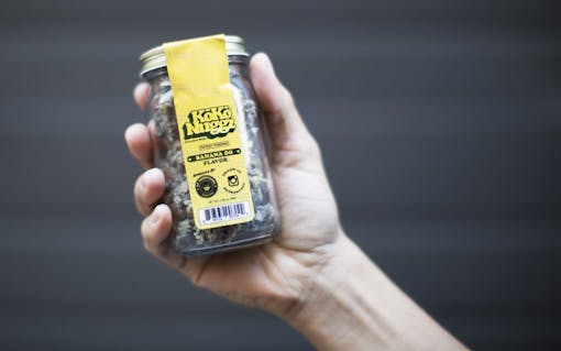 KoKo Nuggz' Banana OG flavored chocolate buds