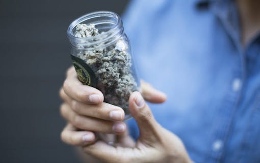 Jar of Koko Nuggz chocolate 'buds'