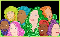 Netflix Disjointed iillustration
