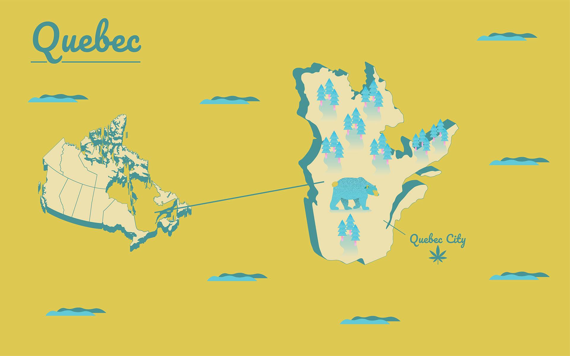 Cannabis laws and regulations in Quebec image