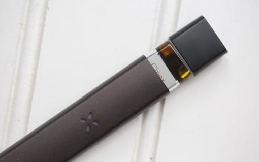 The Pax Era portable vape pen loaded with cannabis concentrate