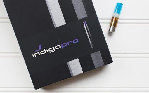 The IndigoPro Advanced Vapor System weed oil vape pen and cartridge