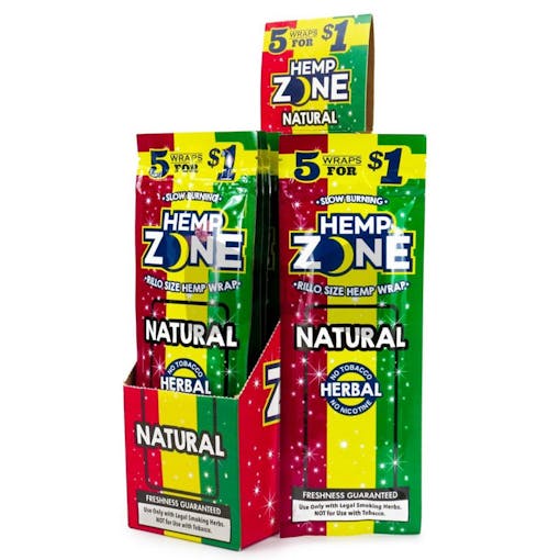 Blunt Wrap #5: Hemp Zone wraps