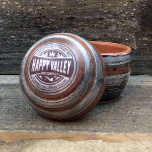 Weed Stash Jar #4: Adventure Egg by Happy Valley Pipe Company