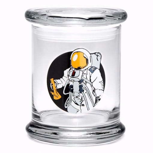 Weed Stash Jar #6: Large Pop-Top Jar by 420 Science