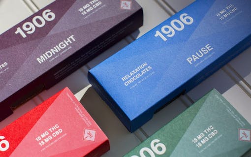 sustainable and compliant cannabis packaging image #3: Sun Grown Packaging's 1906 design