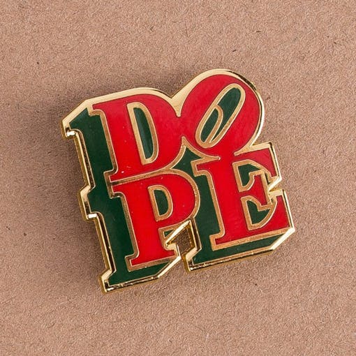 Cool Weed Pin/Button #7: Love is Dope Pin by You Had Me At High