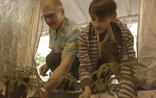 Still shot from Ricki Lake's "Weed the People" documentary about medical marijuana