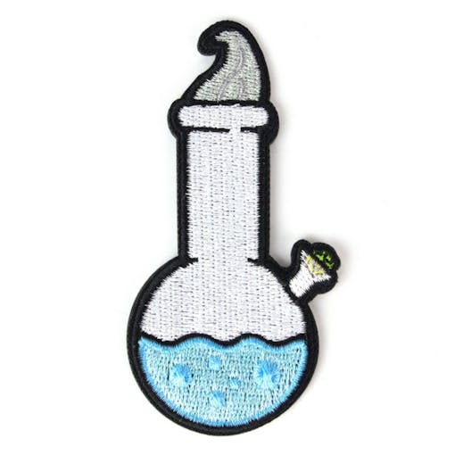 Iron on weed patch #2: Bong Patch by Pinky Mart