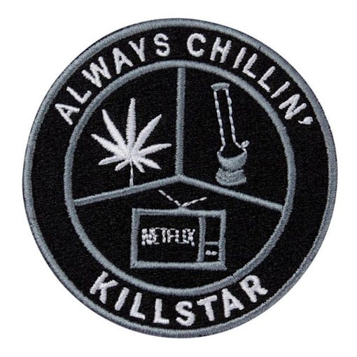 Iron on Weed Patch #13: Chill Patch by Killstar