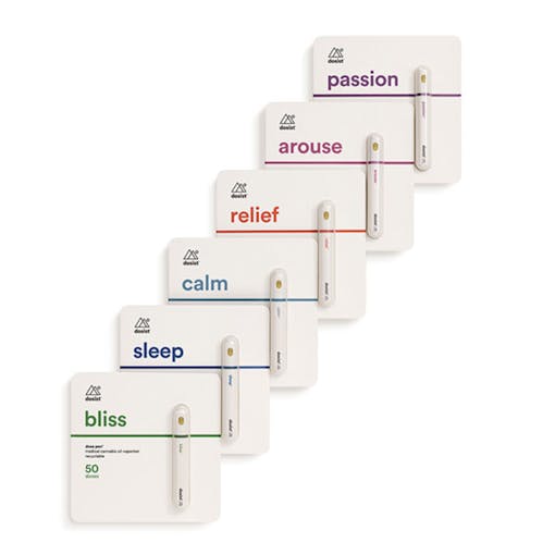 Former hmbldt brand vape pens Dosist are thriving in a regulated market. (Jennifer Seo/LAPCG)