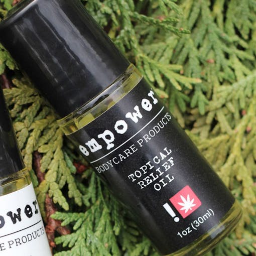 Best CBD Product in Oregon #3: Topical Relief Oil by Empower