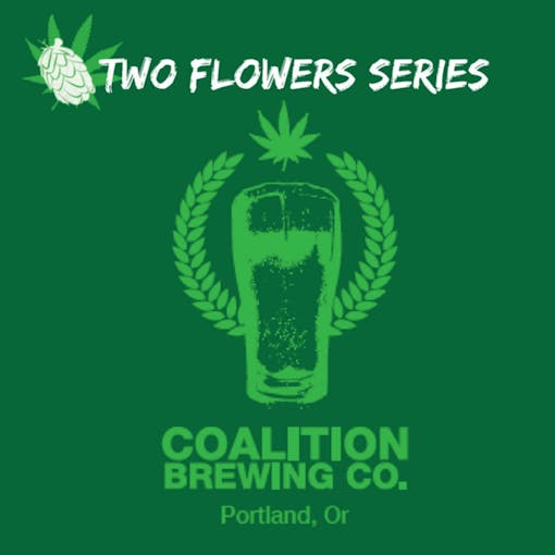 Best CBD Product in Oregon #4: Two Flowers CBD-Infused IPA by Coalition Brewing