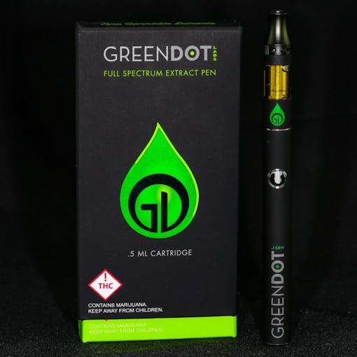 Best Colorado vape pen cartridge #3: Green Dot Full Spectrum Extract (FSE) Cartridges