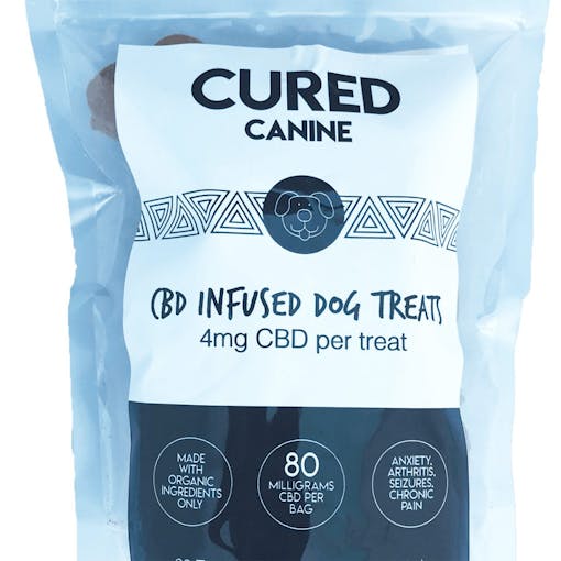 CBD product for dogs scared of fireworks #2: Canine Dog Treats by Cured Nutrition