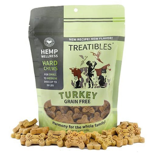 CBD product for dogs scared of fireworks #6: Hard Chews by Treatibles