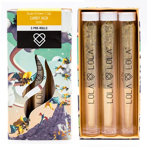 Best pre-rolled joints in California: Lola Lola 3 Cone Kits
