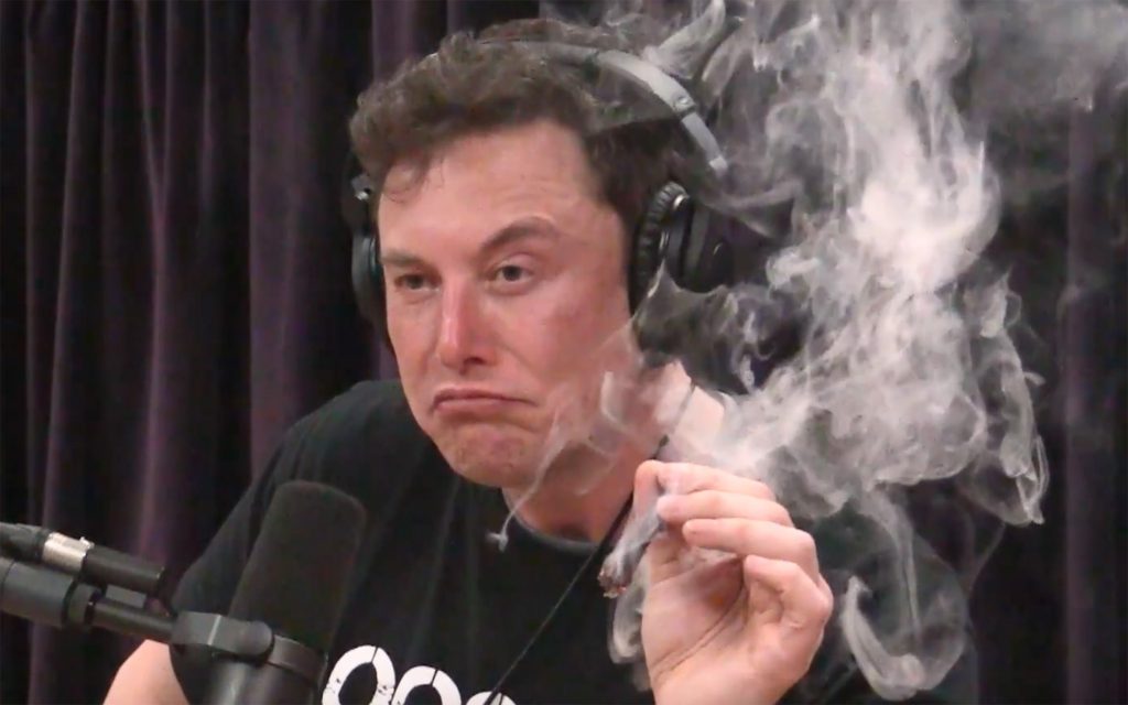 NASA's chief said the agency will investigate its Elon Musk-founded contractor SpaceX for compliance with drug-free employment contracts. (Joe Rogan Experience/YouTube)