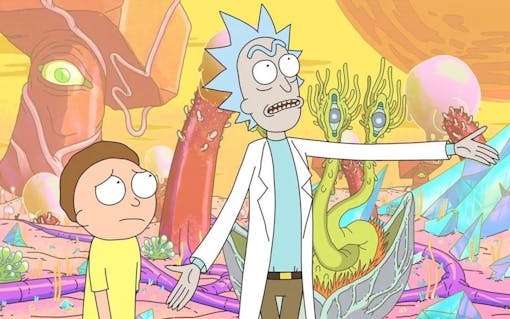 rick and morty show aliens